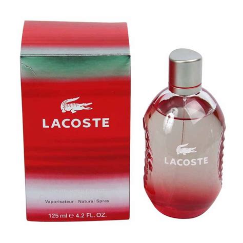 men's lacoste red aftershave.